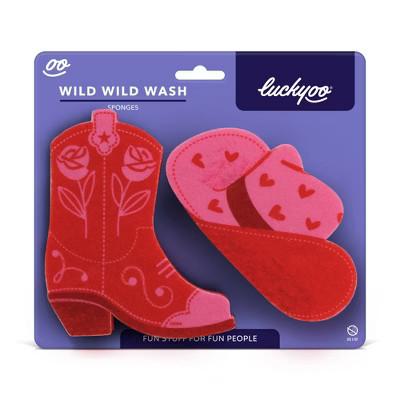 Fred & Friends 2pk Luckyoo Sponges Wild Wash | Target