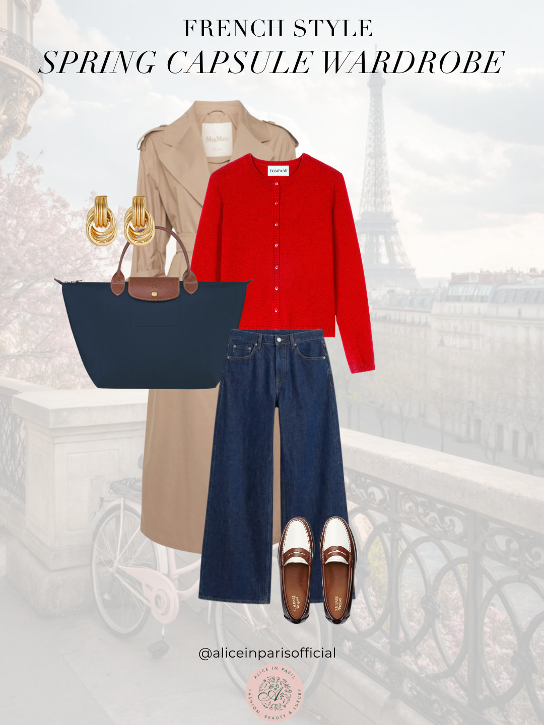 spring french capsule wardrobe 

 