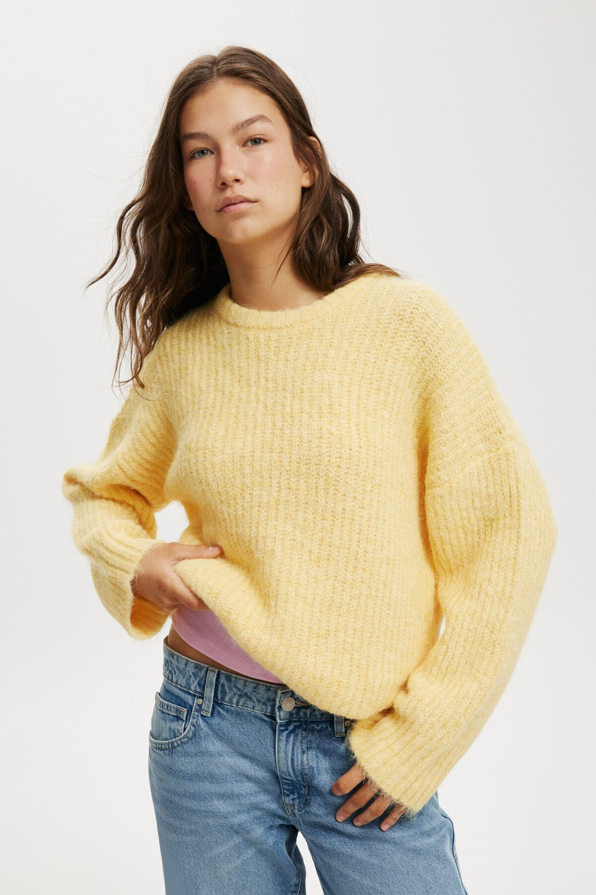 Luxe Crew Sweater | Cotton On (US)