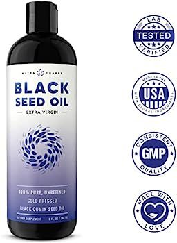 Organic Black Seed Oil - Premium Nigella Sativa Black Cumin Supplement with Thymoquinone & Omega 3 6 | Amazon (US)