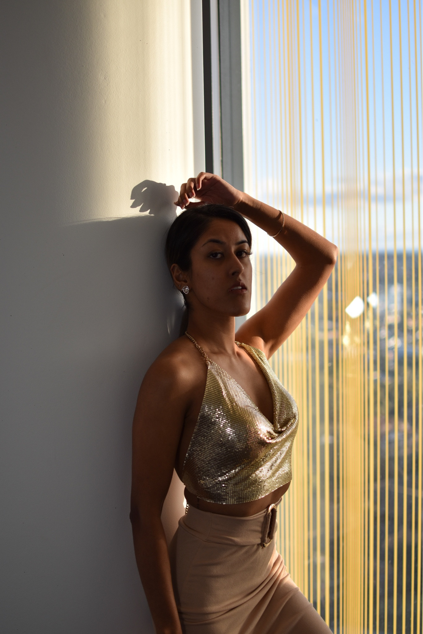 Fully gold sequinned backless top to bring in any festive season. Follow IG: @omgitsteuly for more! 

#LTKstyletip #LTKaustralia #LTKSeasonal