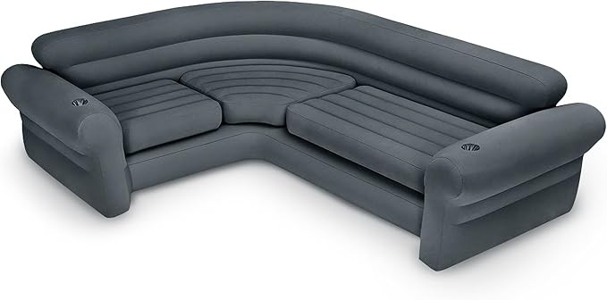 Intex Inflatable Corner Sofa, L-Shaped Couch, Blow Up Air Furniture | Amazon (US)