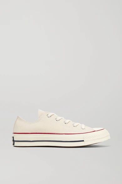 Converse
				
			
			
			
			
			
				Chuck Taylor All Star 70 canvas sneakers
				$80.00
			
			... | NET-A-PORTER (US)