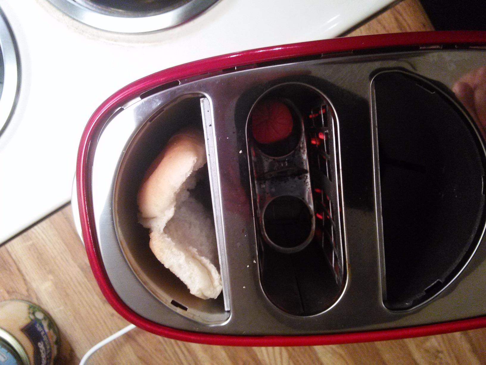 Nostalgia 2 Slot Hot Dog and Bun Toaster with Mini Tongs, Retro Toaster, Cooker that Works Chicke... | Amazon (US)