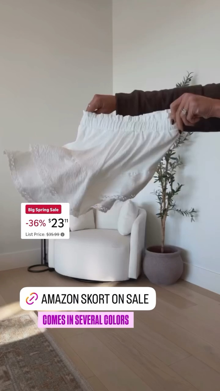 Amazon skort on sale! Comes in several colors!! 

#LTKOver40 #LTKSaleAlert #LTKPetite