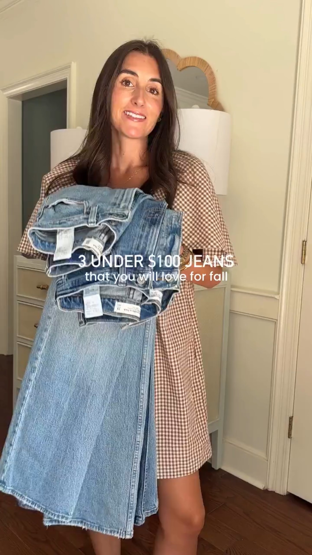 under $100 jeans for fall & how I’d wear them! 

Abercrombie denim sale! 30%-50% off all jeans + and extra 15% with code: DENIMAF 