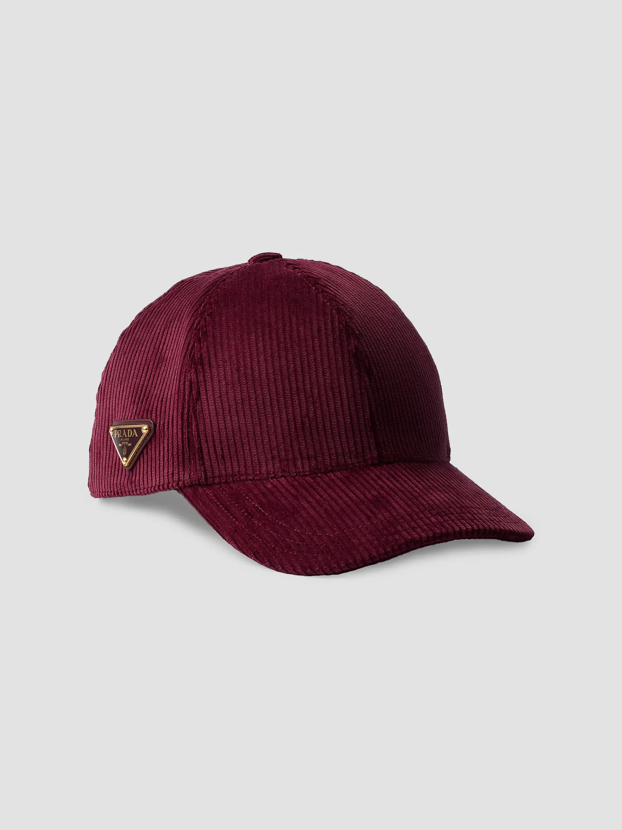 Prada Corduroy Baseball Cap | Saks Fifth Avenue | Saks Fifth Avenue