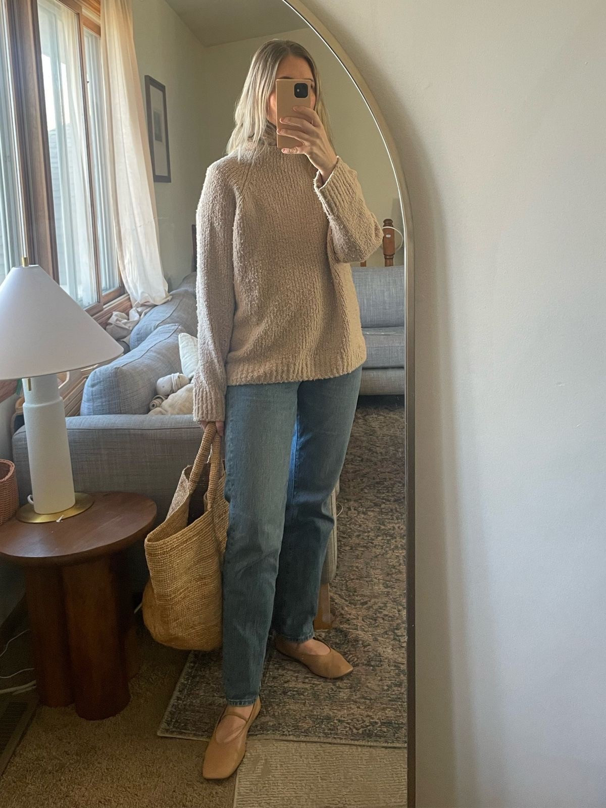 I love this time of year because you can still get away with cozy sweaters but you can pair them with flats 

#LTKSeasonal #LTKOver40