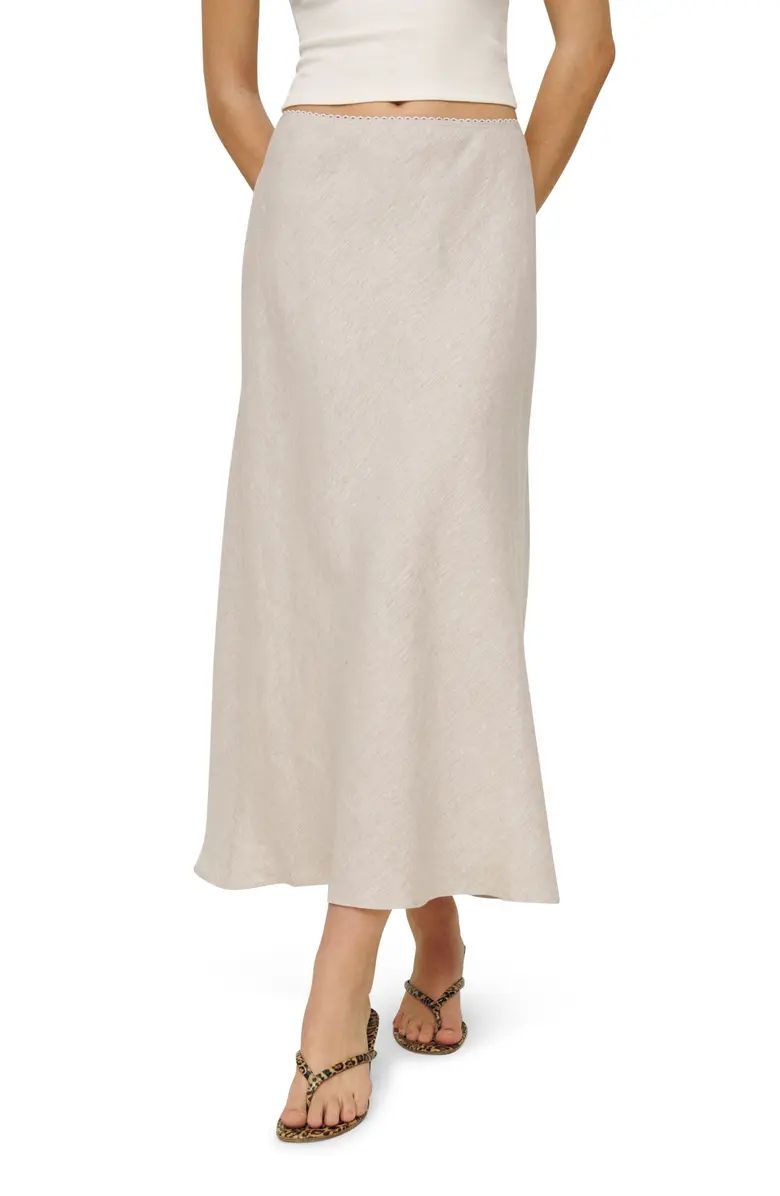 Reformation Layla Linen Skirt | Nordstrom | Nordstrom
