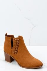 Only One Direction Chestnut Ankle Booties | Red Dress 