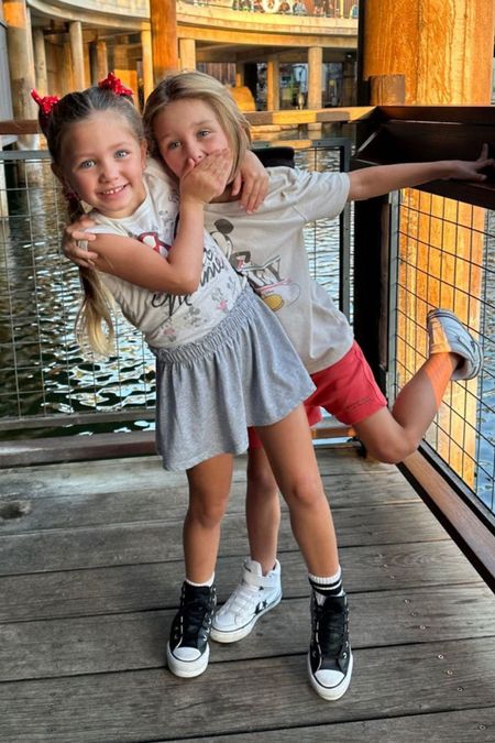 Disney with my babies! We’re making our way through California during tour and knew this was a must-have stop. These outfits are so cute! ❤️ 

disney outfit l kids disney l kid outfit l disney inspo

#LTKkids