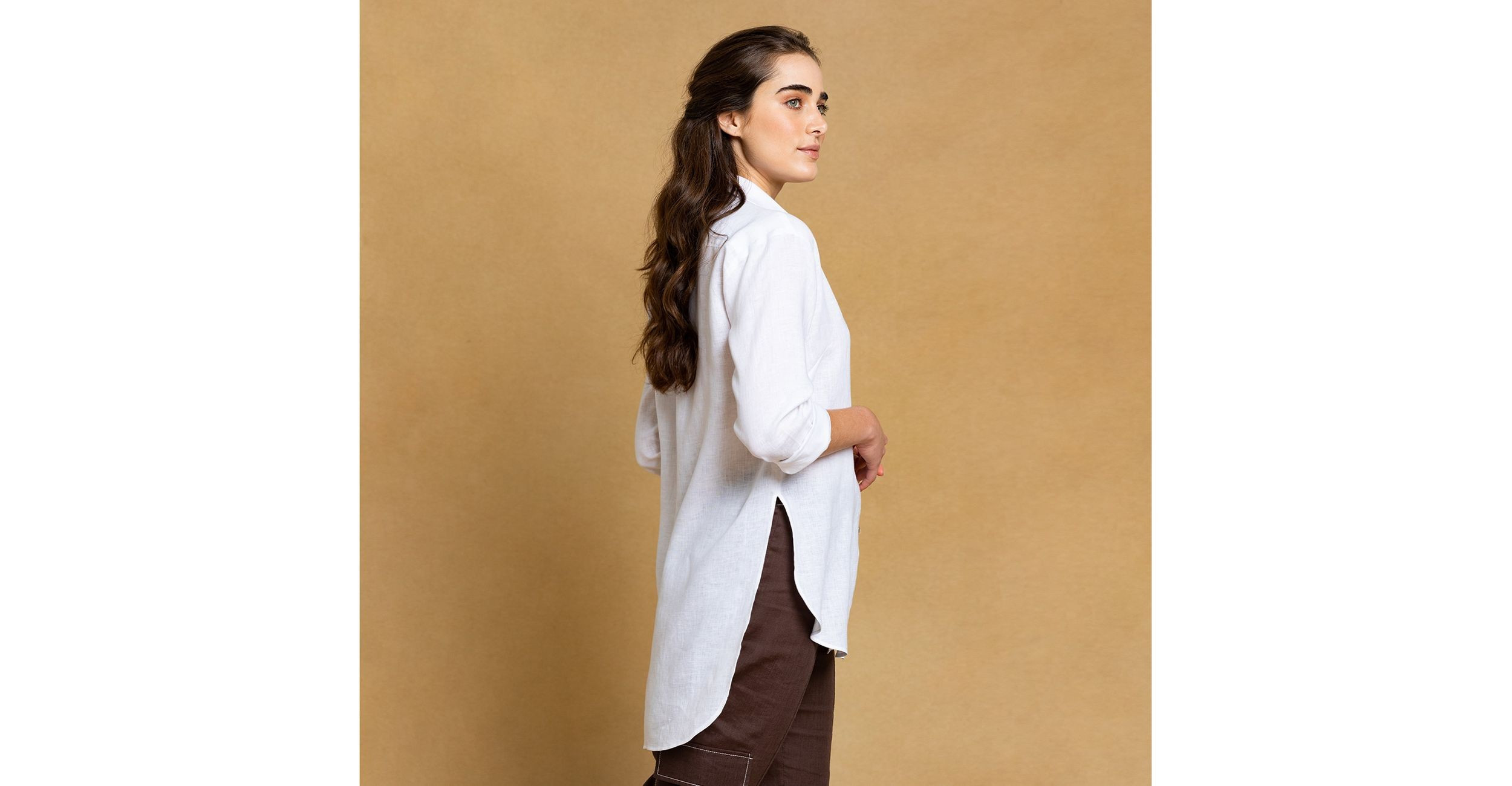 Camisão Cynthia - Branco - Camisas - SOUQ | Souq (BR)