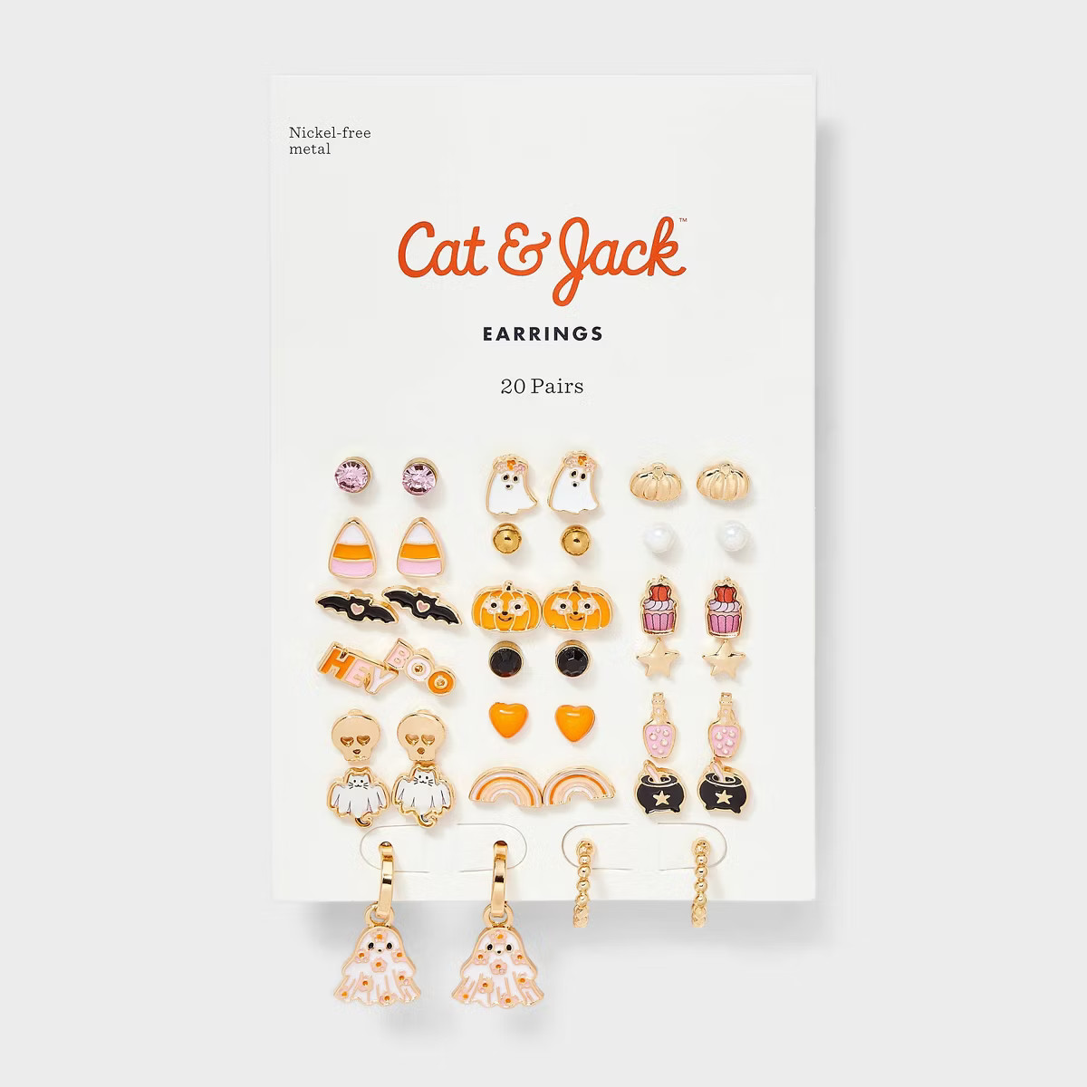 Girls' 20pk Halloween Earring Set - Cat & Jack™ | Target