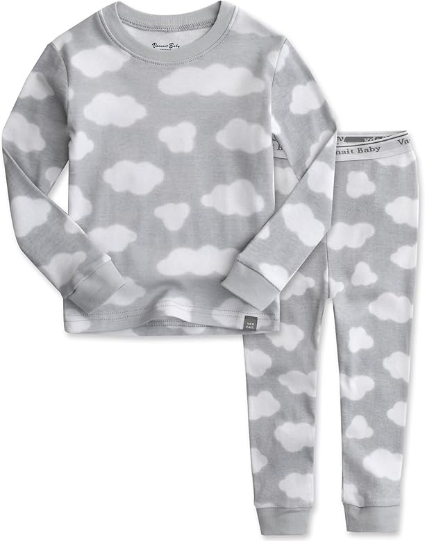 VAENAIT BABY 12M-12 Toddler Kids Boys Girls 100% Cotton Marbling Sung Fit Sleepwear Pajamas 2pcs ... | Amazon (US)