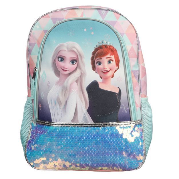 Kids' Frozen 2 Elsa and Anna 16" Backpack - Pink | Target