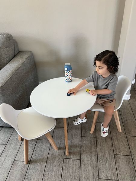 Amazon toddler table set he got for his bday!🫶🏻 

#toddlergiftideas #toddlergifts #giftideasfortoddlers #transitioningtable #toddlerfinds #amazondeals #amazonfinds #amazonmusthaves #tableset #ltkhome #ltkbaby #ltkgiftguide 

#LTKKids #LTKSaleAlert #LTKGiftGuide
