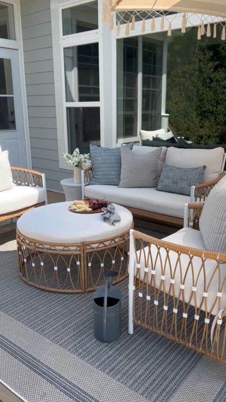 A top selling piece from last year and this year! I love the woven details, how well it holds up, and how affordable it is! This entire set is under $800 and is a look for less for the Serena and Lily version. 

Patio set, Walmart patio, seasonal, Serena and Lily, home decor 

#LTKSeasonal #LTKhome #LTKstyletip