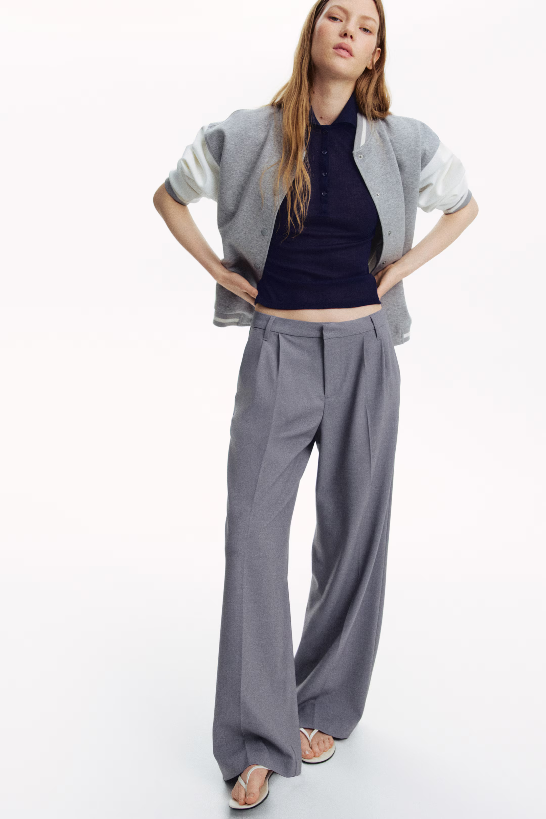 Wide tailored trousers | H&M (UK, MY, IN, SG, PH, TW, HK)