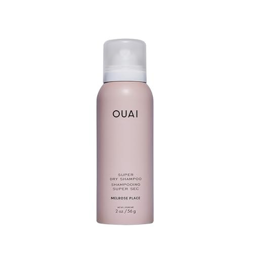 OUAI Super Travel Size Dry Shampoo - Volumizing Dry Shampoo - Absorbs Oil, Dirt & Sweat - Blends Seamlessly into Hair with Zero Residue & Enriched with a Long-Lasting Scent - Melrose Place (2 oz) | Amazon (US)