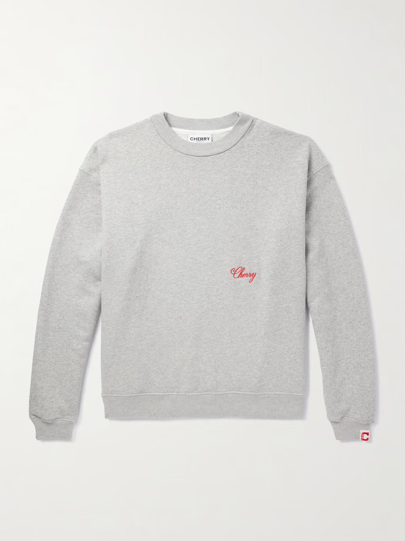 Logo-Embroidered Cotton-Jersey Sweatshirt | Mr Porter (US & CA)