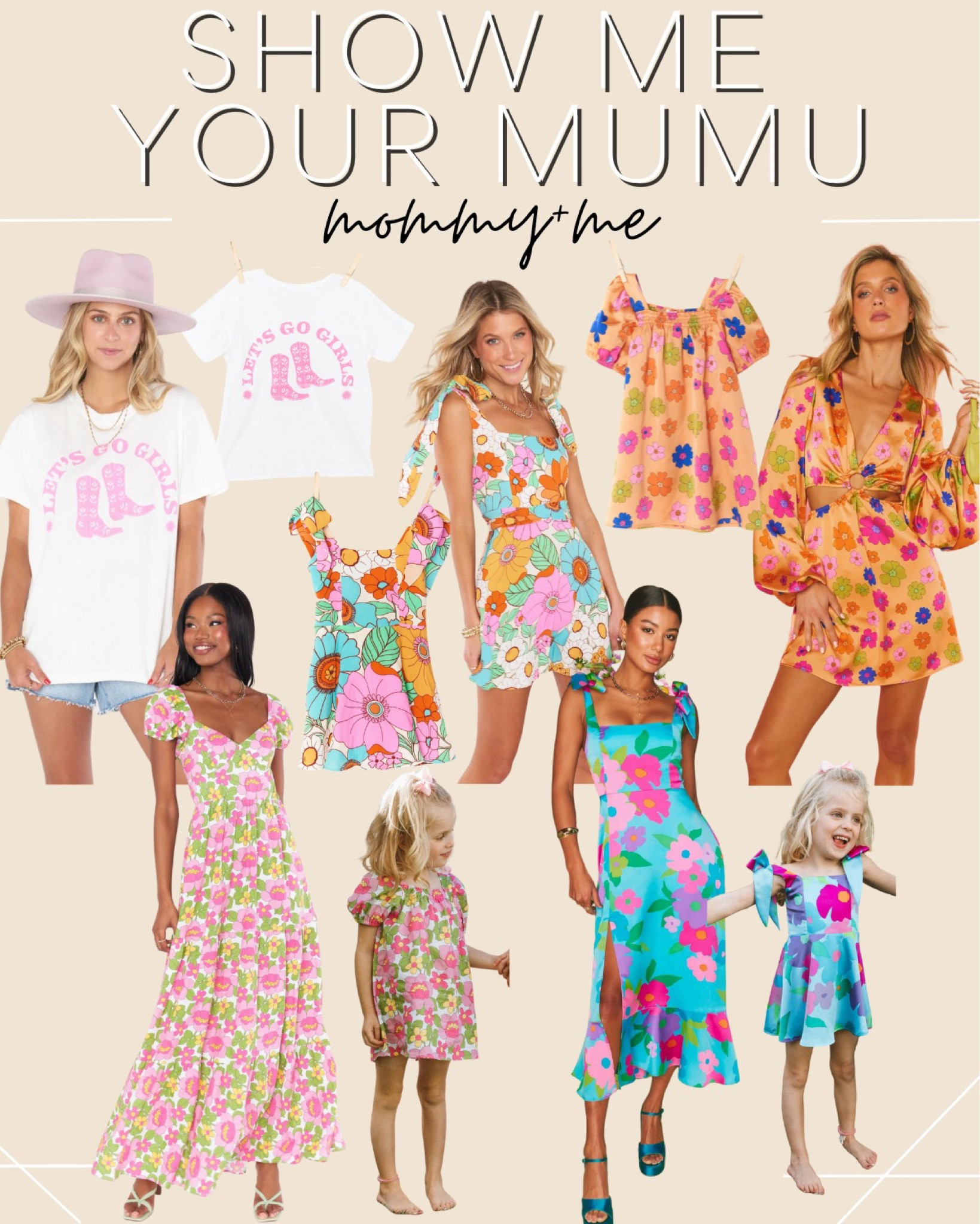 Show Me Your Mumu Mommy & Me looks 🧡💗

Spring dresses, matching dresses, spring tops, spring style for girls 

#LTKstyletip #LTKSeasonal #LTKkids