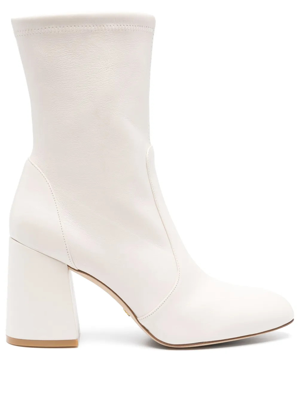 Flareblock 85mm leather boots | Farfetch Global