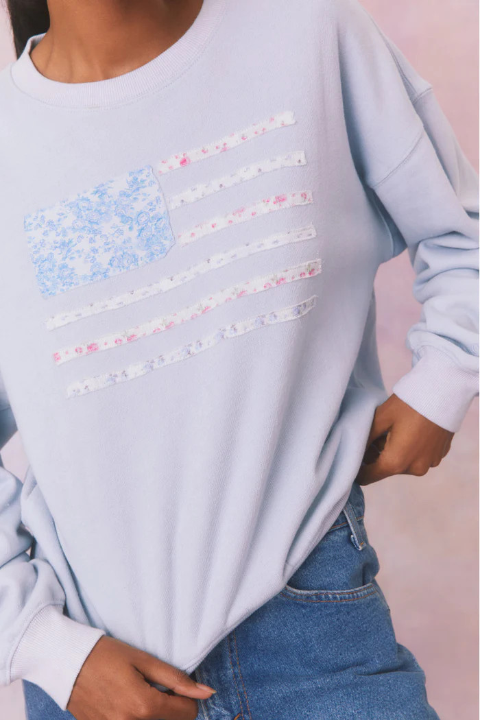 Palo Americana Fleece Pullover | LoveShackFancy