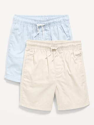 Twill Shorts 2-Pack for Toddler Boys | Old Navy (US)