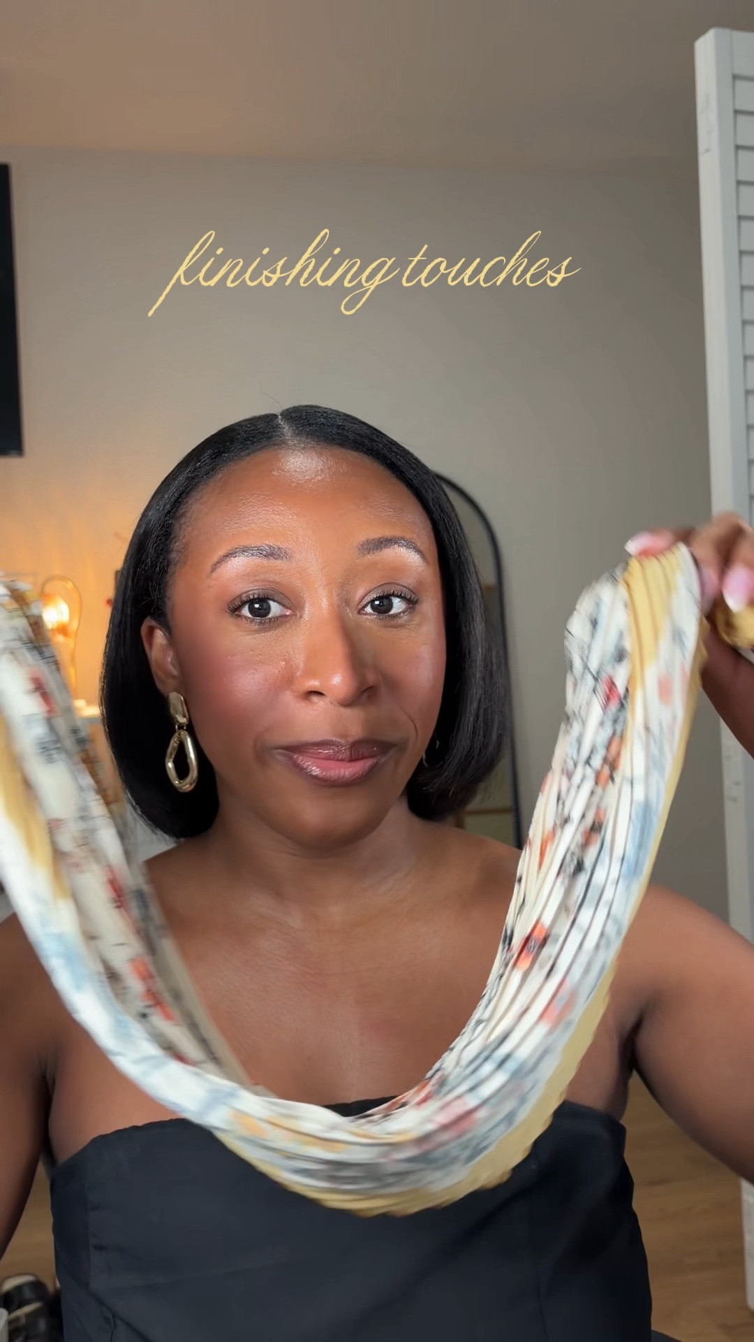 What do we think of the neckerchief look? Decided to finally wear this for my birthday celebration in January. ✨ Should I move to Paris guys??? @Anthropologie 

(neckerchief, ootd, outfit of the day inspo, chic style, get ready with me, grwm, Parisian style) 

#LTKPetite #LTKgrwm