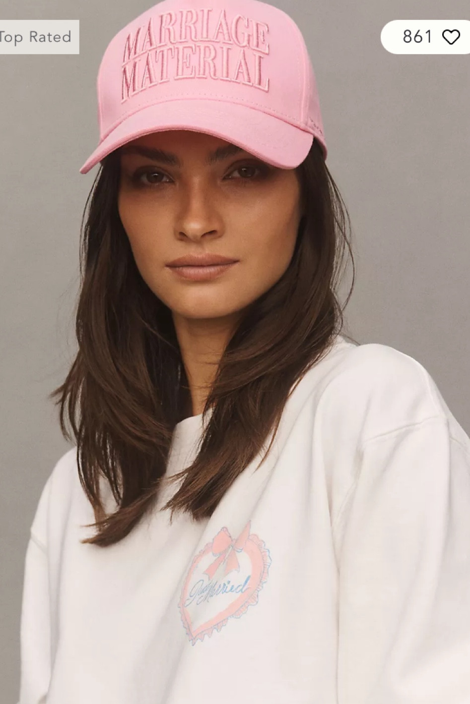 Such a cute hat #bride #bachelorette #wife 