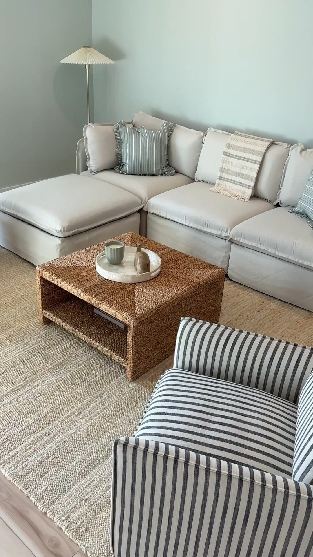 Everything I have in our living room so far at our beach house. Such good quality & so dang cute

#LTKHome