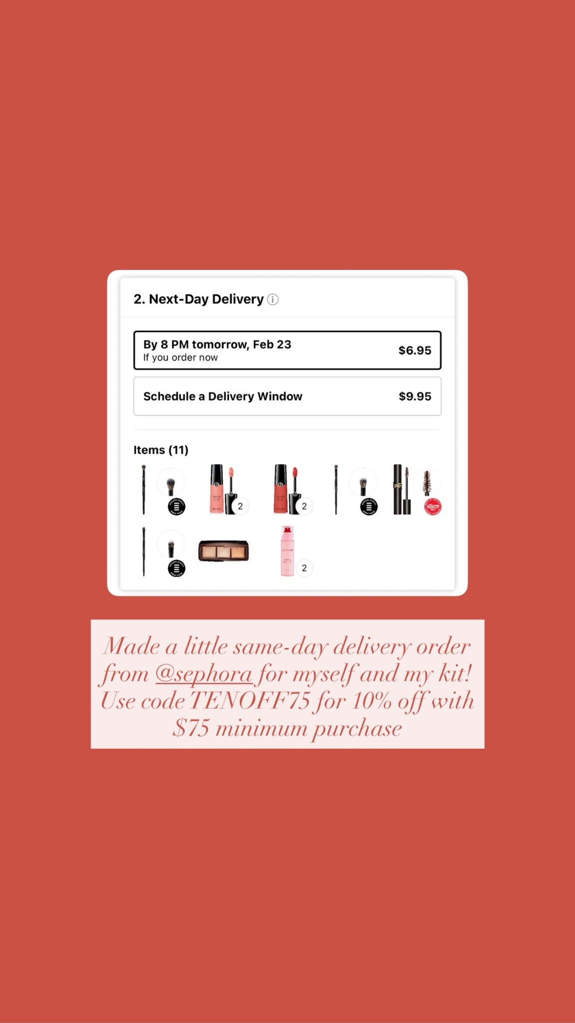 Sephora : what’s in my cart! Use code TENOFF75 for 10% off $75 minimum purchase // 

#LTKBeauty