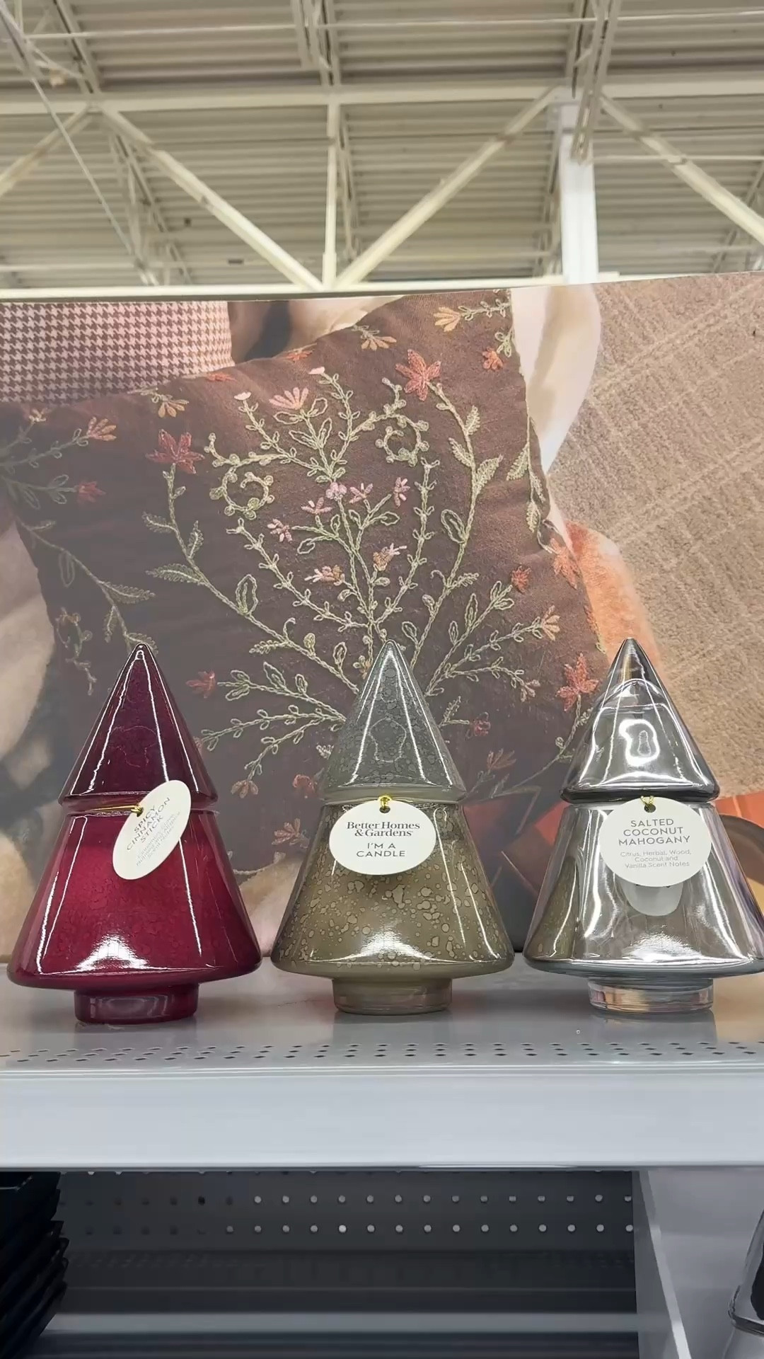 The Better Homes & Gardens Glass Christmas Tree Candle is such an easy way to add a festive touch to the home this season!🎄✨ Love that it doubles as décor and comes in so many scent + size options. Perfect for styling shelves, entry tables, or gifting during the holidays. 🎁 Linked all the options on LTK! #GiftIdeas #WalmartFinds #ChristmasDecor 

#LTKHoliday #LTKGiftGuide #LTKHome