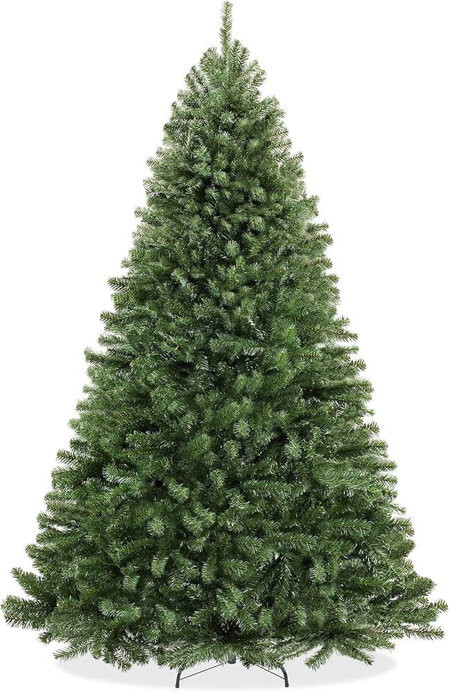 Casafield 7.5FT Realistic Green Spruce Artificial Holiday Christmas Tree with Sturdy Metal Stand | Amazon (US)
