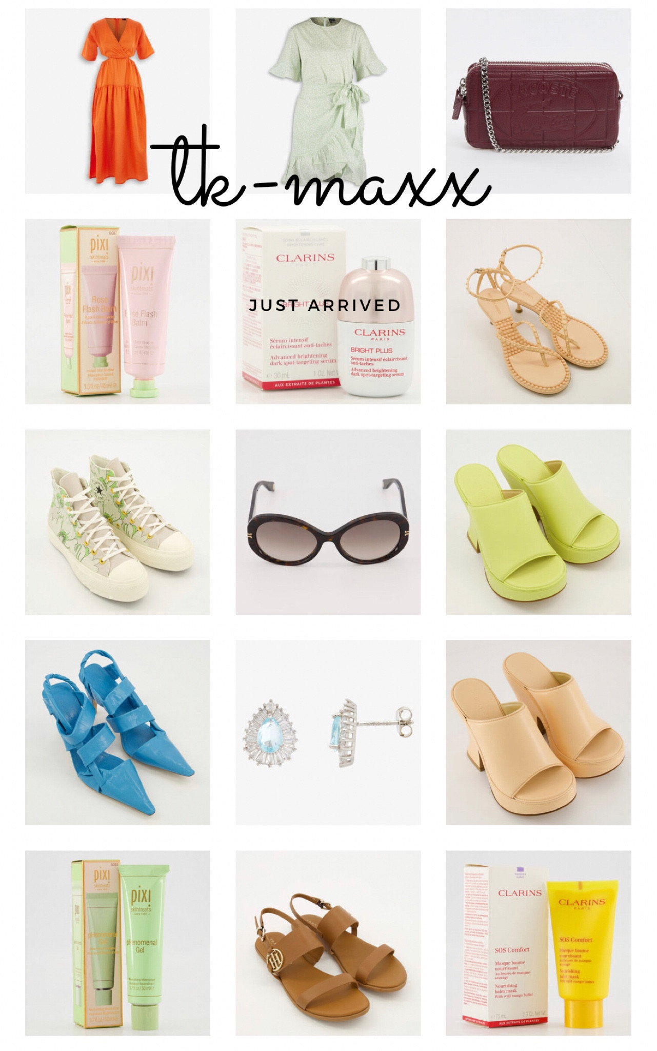 tkmaxx just arrived pieces - shop bottega veneta, marc jacobs, clarins, pixi beauty, calvin klein for a cheaper price !! 🫶🏻 

#LTKGiftGuide #LTKfit #LTKFind