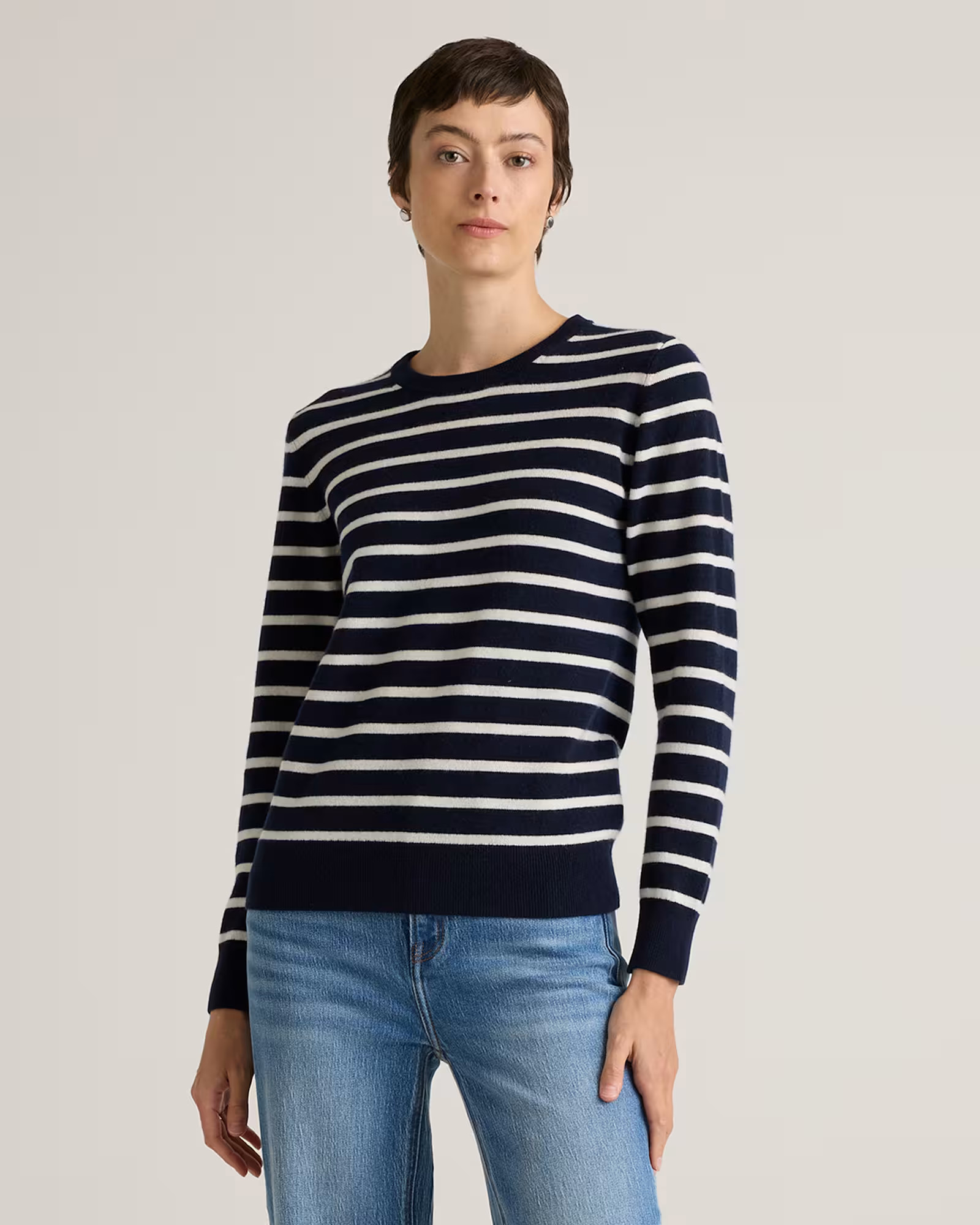 Mongolian Cashmere Crewneck Sweater | Quince