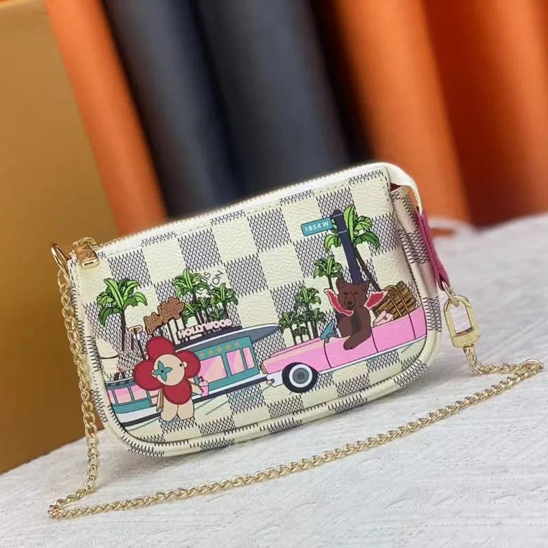 Save Big on Bulk Womens Card Holder With Zip 5A Card Holder Wallet Clutch Bag Chain Zippy Organiz... | DHGate