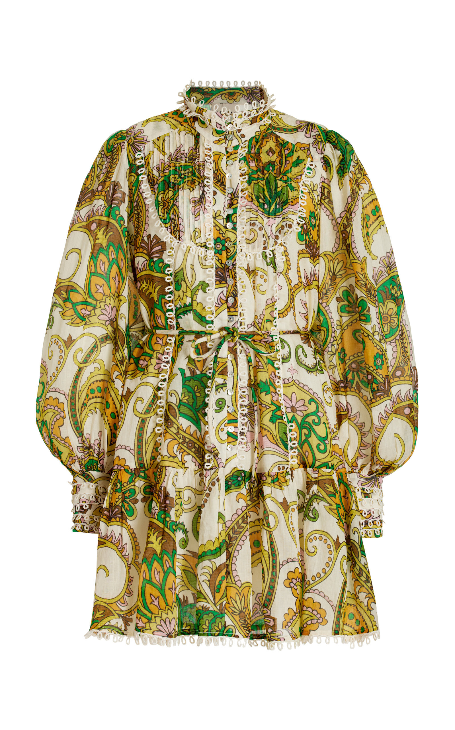 Octavia Ruffled Mini Dress | Moda Operandi (Global)