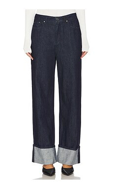 AFRM Kendall Jeans in Dark Rinse Wash from Revolve.com | Revolve Clothing (Global)