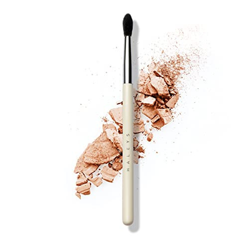 HALEYS Crease Eyeshadow Brush, Medium Fluffy Tapered Brush, Soft, Easy Blending Makeup Tool, Seamless, Multi-tasking Makeup Brush for Cream and Powder, High-end Synthetic Bristles, Vegan + CF | Amazon (US)