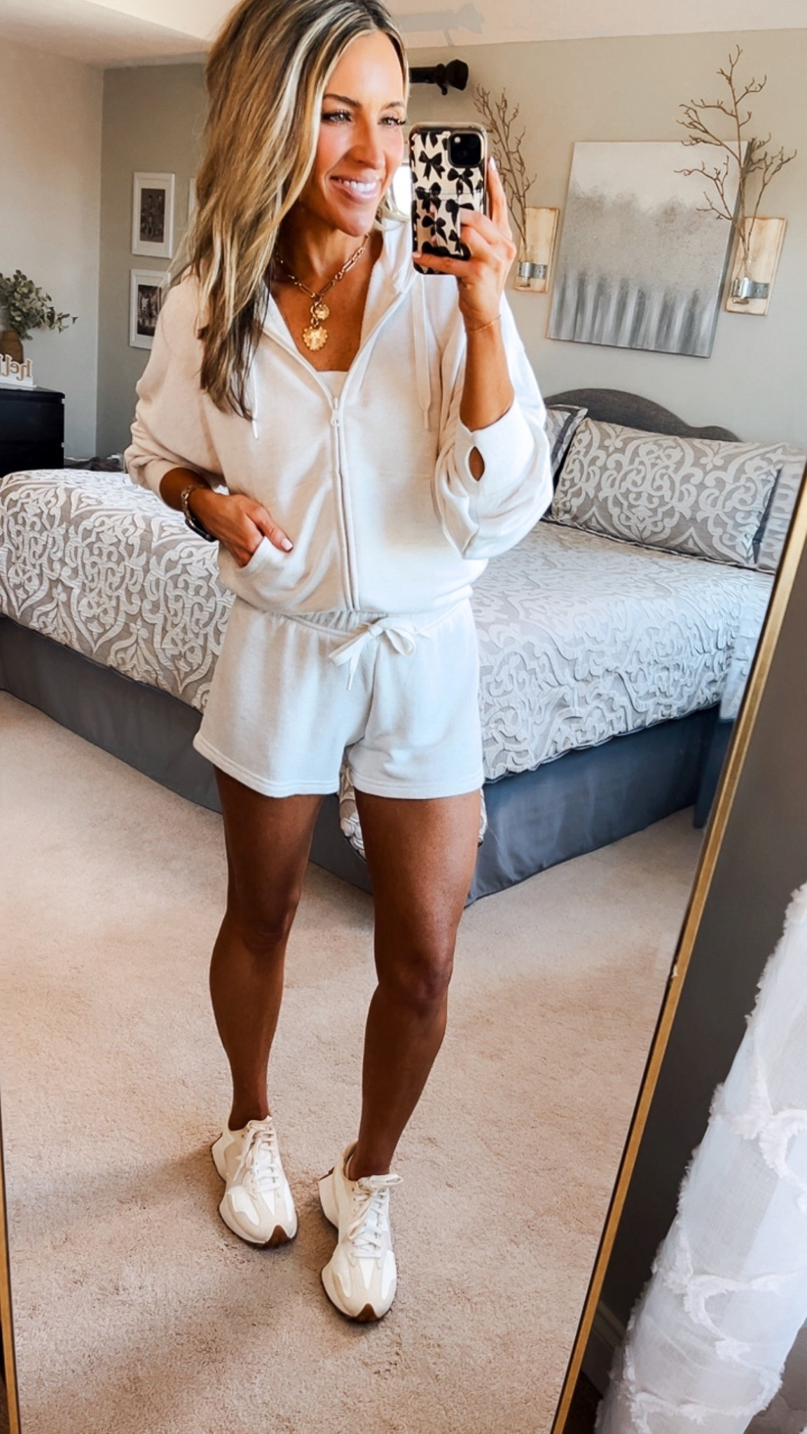 Aerie is my go to for quality comfy pieces! They run big IMO, size down 1. Wearing xxs in all 

#LTKSeasonal #LTKSaleAlert #LTKxAerie