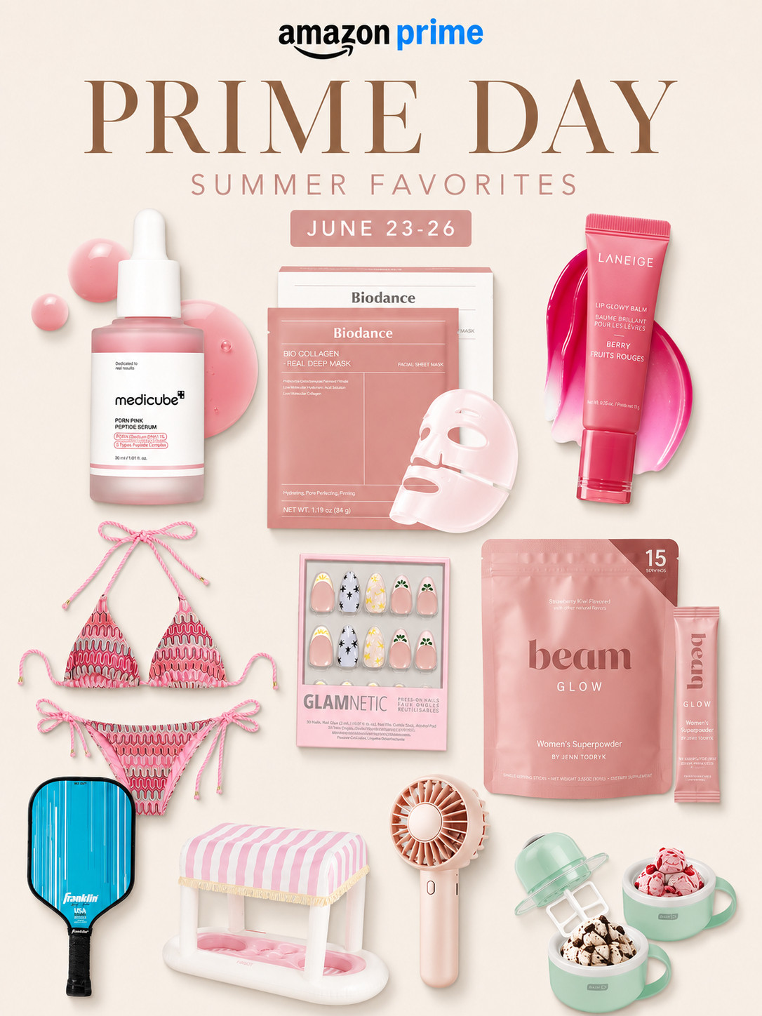 ☀️ Amazon Prime Day is here! ☀️

From beach day essentials and summer fashion to beauty favorites and fun finds, these are the deals I'm shopping this week. 🛍️✨

If you've had your eye on any summer must-haves, now is the time to grab them before the deals disappear.

Everything is linked on my LTK! 🤍 #AmazonPrimeDay

#LTKdayinmylife #LTKSaleAlert #LTKSwim