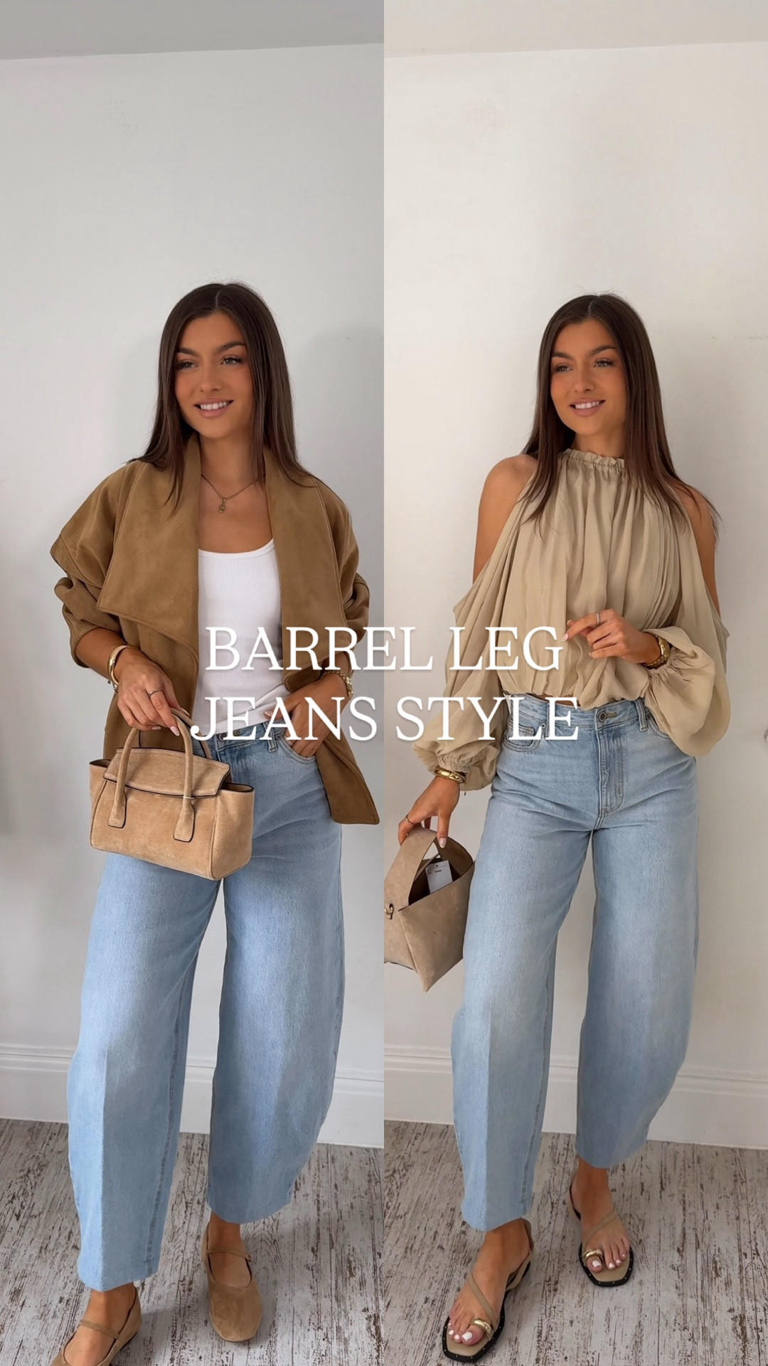 Barrel leg jeans outfit ideas for spring! 🌸🦋☀️

#LTKstyletip #LTKspring #LTKeurope