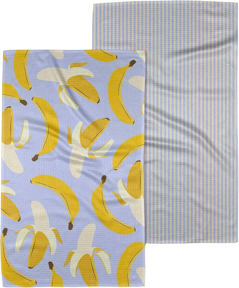 GEOMETRY Kitchen Towels - Quick Dry Microfiber Cloth Dish Towels for Kitchen Drying - Premium Qui... | Amazon (US)