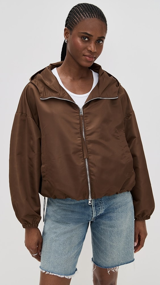 Cropped Nylon Windbreaker | Shopbop