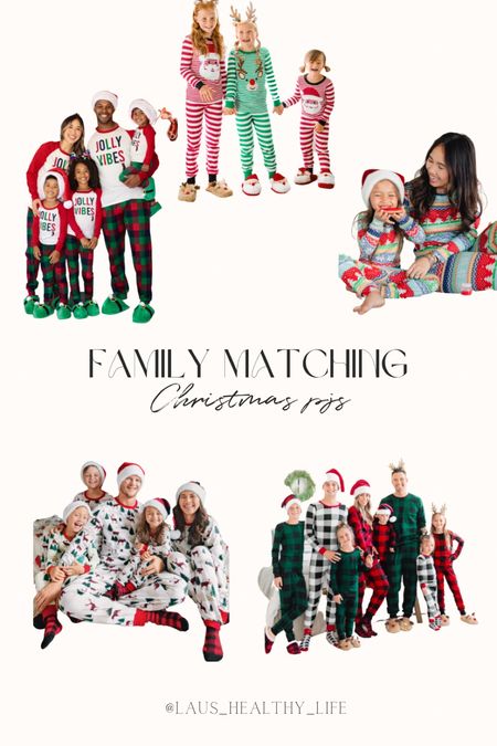 Family matching pjs for the whole family! Currently 30% off & tons of variations 

#LTKHolidaySale #LTKfamily #LTKHoliday