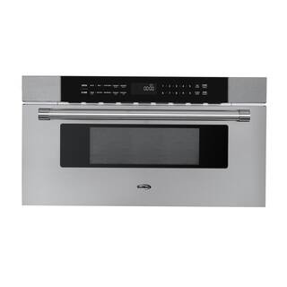Koolmore 30 in. Microwave Drawer with 1.2 cu. ft. Capacity in Stainless-Steel KM-MD30-SS - The Ho... | The Home Depot