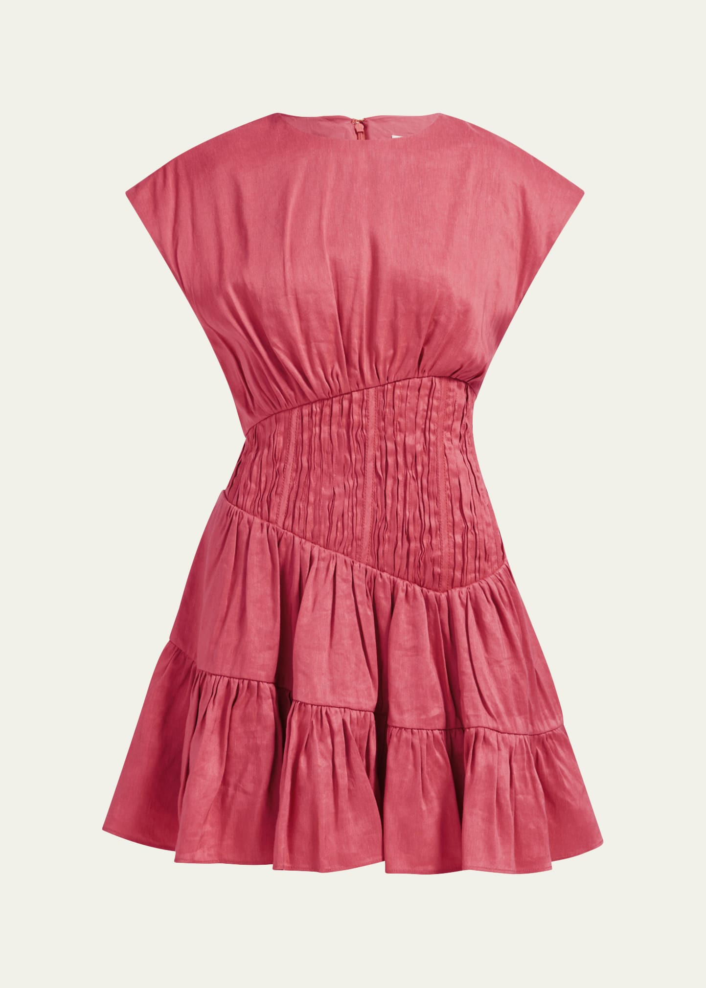 Aje Ecliptica Tiered Mini Dress | Bergdorf Goodman