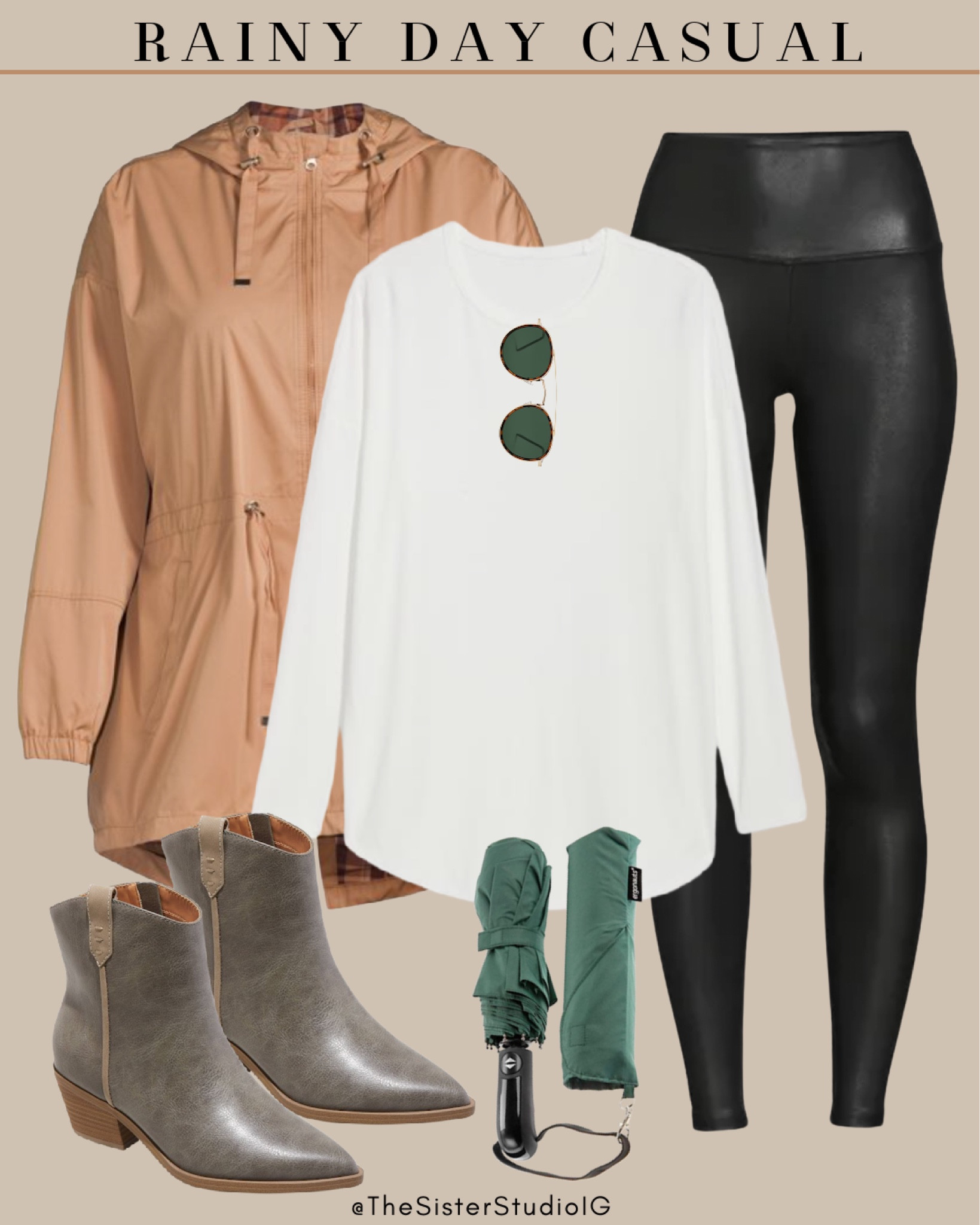 Cute and casual rainy day vibes! Love this Walmart rain jacket and leggings! I have and love these Target booties!! 

Jen Reed // The Sister Studio



#LTKsalealert #LTKstyletip #LTKshoecrush