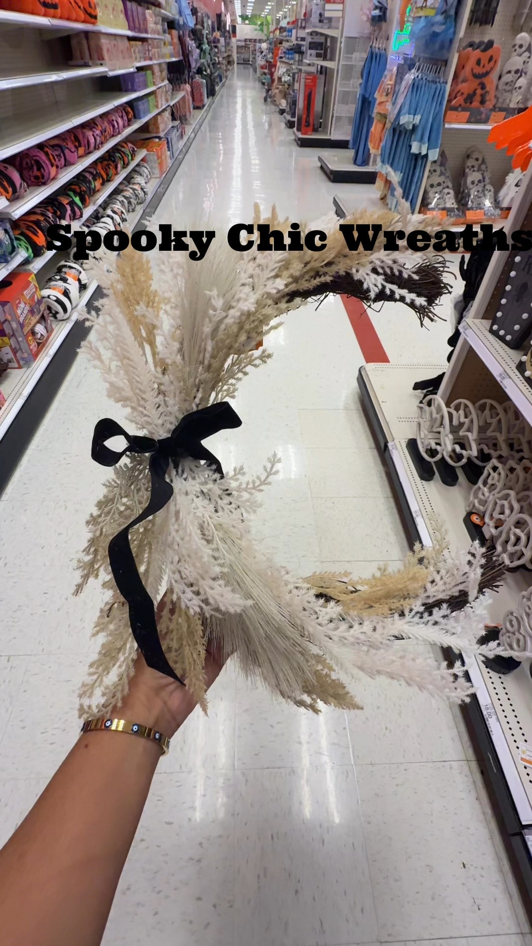 👻🕸️ Spooky Chic Wreaths at Target 🎃✨

Halloween front porch glow-up? Yes, please! 🕷️🖤
The NEW Hyde & Eek Halloween Wreaths just dropped at Target 🎃✨ Think spooky + glam with black florals, gold accents + moody details that give Anthro-dupe vibes without the price 👻🕯️ Tap to shop these statement wreaths + style your spooky front door 🛍️

#TargetHalloween #HydeAndEek #HalloweenDecor2025 #TargetWreaths #SpookyChic #FrontPorchGoals #TargetFinds #HalloweenInspo #MoodyHalloween #AnthroDupe 🎃🖤👻✨🕷️ 

 #LTKSeasonal #LTKHome #LTKFindsUnder50